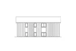Vacation House Plan Rear Elevation - Winwood Two-Story Duplex 057D-0007 - Shop House Plans and More