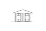 Rustic House Plan Right Elevation - Winwood Two-Story Duplex 057D-0007 - Shop House Plans and More