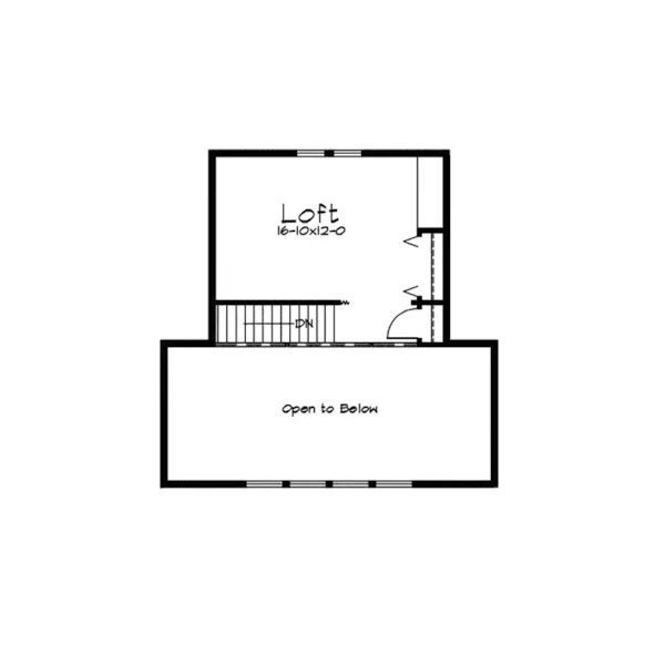 Vacation House Plan Loft - Montview A-Frame Style Home 057D-0013 - Shop House Plans and More