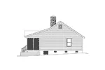 Traditional House Plan Right Elevation - Country Cottage House | Country Cottage Floor Plan