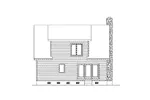 Southern House Plan Rear Elevation - Rosewind Vacation Home 058D-0006 - Shop House Plans and More