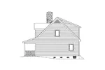Southern House Plan Right Elevation - Rosewind Vacation Home 058D-0006 - Shop House Plans and More