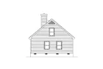 Traditional House Plan Rear Elevation - Garland Country Cottage Home 058D-0008 - Search House Plans and More