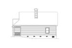 Vacation House Plan Right Elevation - Garland Country Cottage Home 058D-0008 - Search House Plans and More