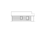 Vacation House Plan Left Elevation - Prairie View Cottage Home 058D-0009 - Shop House Plans and More