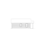 Ranch House Plan Left Elevation - Prairie View Cottage Home 058D-0009 - Shop House Plans and More