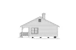 Vacation House Plan Right Elevation - Dogwood Cabin Home 058D-0010 - Search House Plans and More