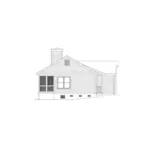 Vacation House Plan Left Elevation - Barrett Hill Vacation Home 058D-0013 - Search House Plans and More