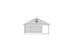 Ranch House Plan Left Elevation - Mayberry Cove Country Cabin 058D-0014 - Shop House Plans and More
