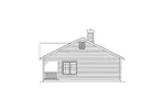 Tudor House Plan Right Elevation - Beacon Hollow Tudor Duplex 058D-0018 - Search House Plans and More