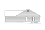 Country House Plan Right Elevation - Donnelly Hill Ranch Home 058D-0022 - Search House Plans and More