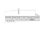 Country House Plan Rear Elevation - Fairview Country Home 058D-0023 - Search House Plans and More