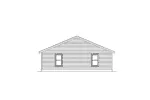 Farmhouse Plan Rear Elevation - Newstead Cabin Duplex Home 058D-0028 - Shop House Plans and More