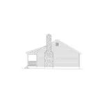 Southern House Plan Right Elevation - Seneca Peak Rustic Home 058D-0029 - Shop House Plans and More