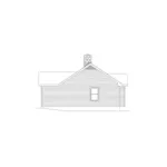 Country House Plan Right Elevation - Timberview Vacation Home 058D-0031 - Shop House Plans and More