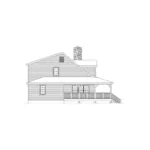 Arts & Crafts House Plan Left Elevation - Addison Park Rustic Home 058D-0032 - Search House Plans and More