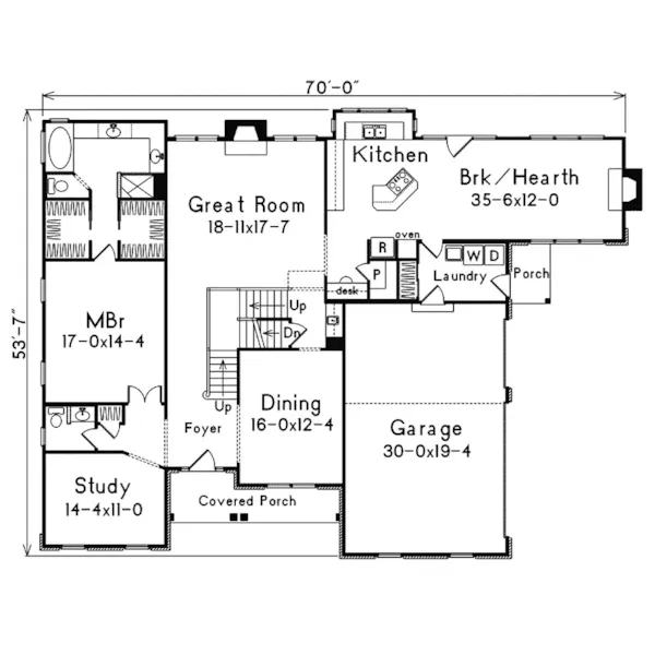 Luxury House Plan First Floor - Granberry Southern Luxury Home 058D-0036 - Search House Plans and More