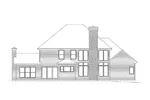 Traditional House Plan Rear Elevation - Granberry Southern Luxury Home 058D-0036 - Search House Plans and More