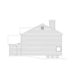 Country House Plan Left Elevation - Canterwood Traditional Home 058D-0042 - Search House Plans and More