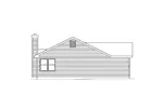 Traditional House Plan Left Elevation - Donohue Ranch Home 058D-0043 - Search House Plans and More