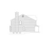 Traditional House Plan Left Elevation - Morningdale Traditional Home 058D-0046 - Shop House Plans and More