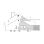 Southern House Plan Left Elevation - Miriam Traditional Home 058D-0056 - Shop House Plans and More