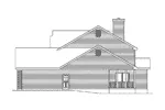 Southern House Plan Right Elevation - Miriam Traditional Home 058D-0056 - Shop House Plans and More