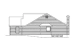 Ranch House Plan Right Elevation - Bakersport Traditional Home 058D-0060 - Search House Plans and More