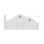 Traditional House Plan Left Elevation - Grandtree Ranch Home 058D-0061 - Search House Plans and More