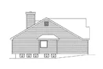 Country House Plan Left Elevation - Grantville Traditional Home 058D-0062 - Search House Plans and More