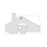 Traditional House Plan Left Elevation - Grantville Traditional Home 058D-0062 - Search House Plans and More