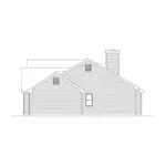 Traditional House Plan Right Elevation - Grantville Traditional Home 058D-0062 - Search House Plans and More