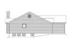 Country House Plan Left Elevation - Springate Country Ranch Home 058D-0067 - Shop House Plans and More