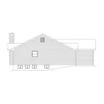 Ranch House Plan Left Elevation - Springate Country Ranch Home 058D-0067 - Shop House Plans and More