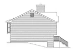 Traditional House Plan Left Elevation - Oaklawn Split-Level Home 058D-0069 - Shop House Plans and More
