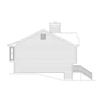 Craftsman House Plan Left Elevation - Oaklawn Split-Level Home 058D-0069 - Shop House Plans and More