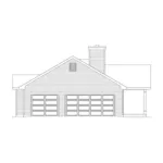 Ranch House Plan Left Elevation - Litchfield Ranch Home 058D-0070 - Shop House Plans and More