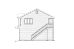 Cabin & Cottage House Plan Right Elevation - Ohlendorf Garage Apartment 058D-0135 - Shop House Plans and More