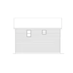 Southern House Plan Rear Elevation - Vandora Garage Apartment 058D-0139 - Shop House Plans and More