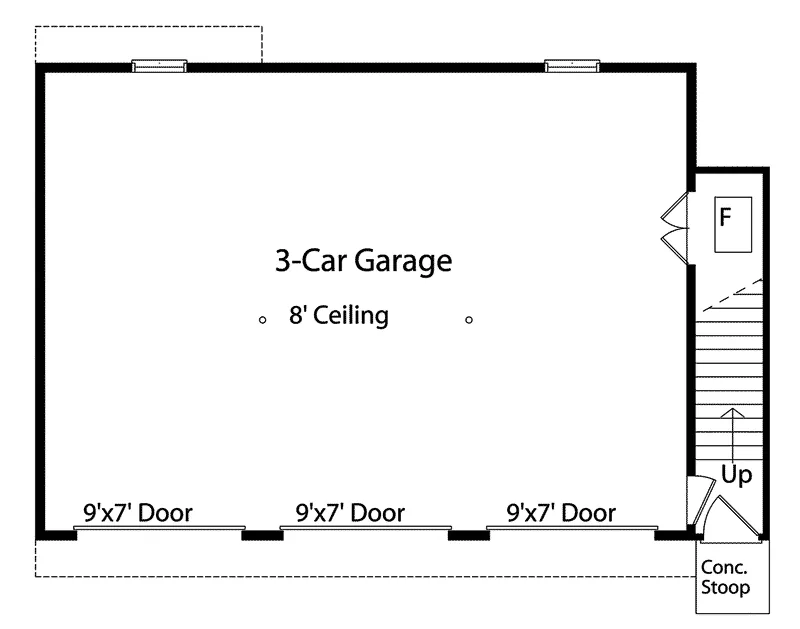 Colonial House Plan First Floor - Baiting Hollow Apartment Home 058D-0140 - Search House Plans and More