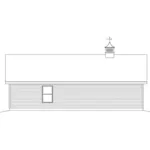 Traditional House Plan Rear Elevation - Maxwell Cottage Home 058D-0143 - Shop House Plans and More