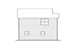 Traditional House Plan Rear Elevation - Alec Two-Car Apartment Garage 058D-0146 - Search House Plans and More