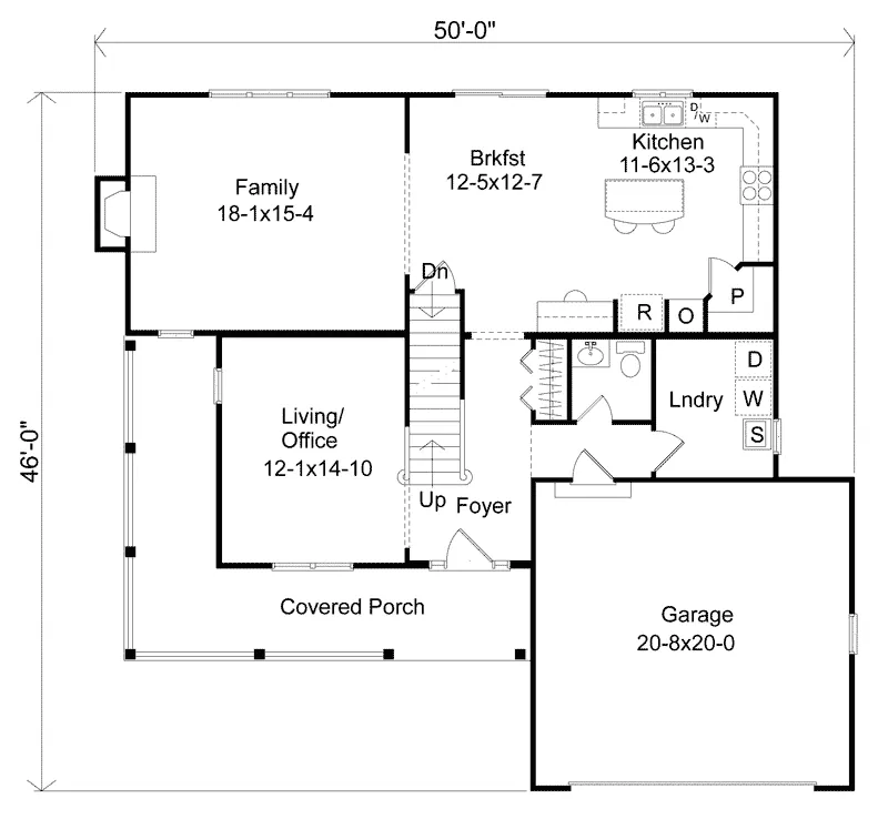 Country House Plan First Floor - Rozelle Country Home 058D-0167 - Shop House Plans and More