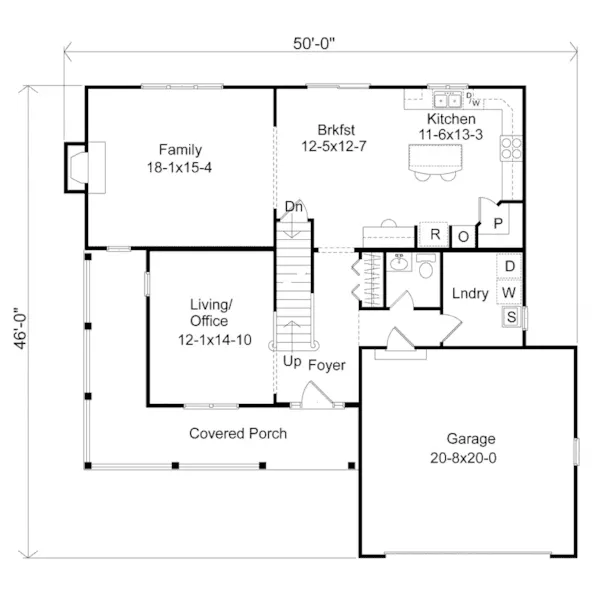 Country House Plan First Floor - Rozelle Country Home 058D-0167 - Shop House Plans and More