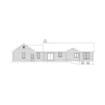 Traditional House Plan Rear Elevation - Wilton Ranch Home 058D-0175 - Shop House Plans and More