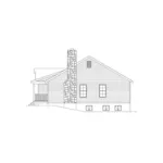 Country House Plan Right Elevation - Kaiser Country Cabin Home 058D-0178 - Search House Plans and More