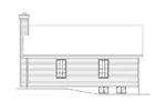 Ranch House Plan Rear Elevation - Julius Country Cabin Home 058D-0179 - Search House Plans and More