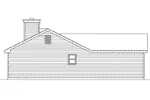 Ranch House Plan Left Elevation - Larkspur Valley Ranch Home 058D-0181 - Shop House Plans and More