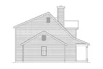 Traditional House Plan Left Elevation - Kincaide Country Home 058D-0183 - Search House Plans and More