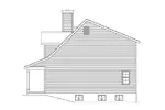 Traditional House Plan Right Elevation - Kincaide Country Home 058D-0183 - Search House Plans and More